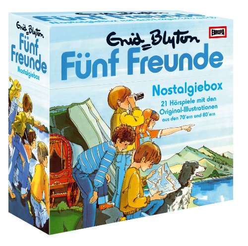 Nostalgiebox (21 Hörspiele mit den Original-Illustrationen aus den 70´ern & 80 ´ern)