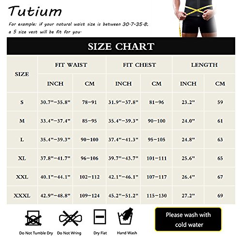 NOVECASA Chaleco Sauna Hombre Neopreno Camiseta sin Mangas/Sudoración Pantalones Cortos Body Shaper Transpirar Gimnasia Abdome Adelgaz (3XL, Chaleco Negro) NOVECASA Chaleco Sauna Hombre Neopreno Camiseta sin Mangas/Sudoración Pantalones Cortos Body Shaper Transpirar Gimnasia Abdome Adelgaz (3XL, Chaleco Negro)