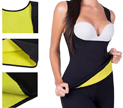 NOVECASA Chaleco Suana Mujer Neopreno Sweat Vest para Sudoración Quema Grasa Faja Abdome Adelgazante (L, Chaleco de Sudoración) NOVECASA Chaleco Suana Mujer Neopreno Sweat Vest para Sudoración Quema Grasa Faja Abdome Adelgazante (L, Chaleco de Sudoración)