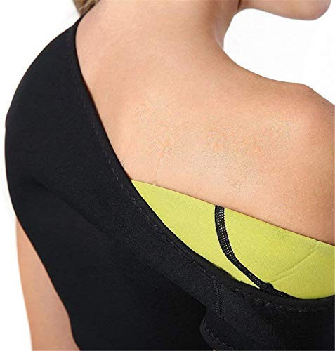 NOVECASA Suana Chaleco Camisa de Manga Larga Mujer/Pantalones Cortos de Sudoracion de Neopreno Shapewear para Sudoración, Quema Grasa, Adelgazante (L, Camisetas) NOVECASA Suana Chaleco Camisa de Manga Larga Mujer/Pantalones Cortos de Sudoracion de Neopreno Shapewear para Sudoración, Quema Grasa, Adelgazante (L, Camisetas)
