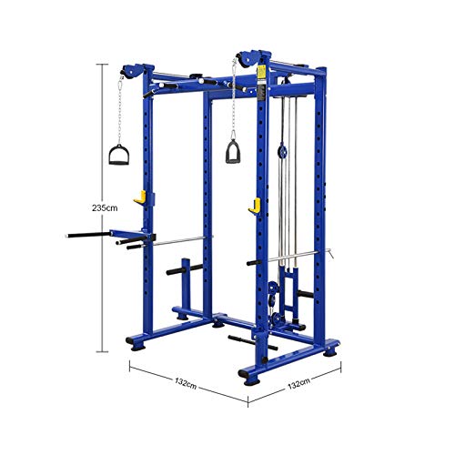 novi Bastidor de Potencia, Jaula de Bastidor de Potencia para el hogar Integral Ajustable Equipo de Fitness multifunción (Entrenador de Cuadro Asuka) novi Bastidor de Potencia, Jaula de Bastidor de Potencia para el hogar Integral Ajustable Equipo de Fitness multifunción (Entrenador de Cuadro Asuka)