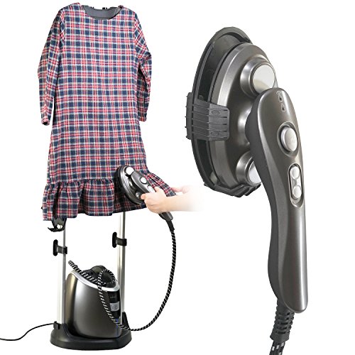Novohogar Centro Planchado Vapor Vertical con Boquilla Giratoria 90º. Plancha Ropa Vapor con Soporte de Planchado y Percha Integrada. Hasta 2280W de Potencia Novohogar Centro Planchado Vapor Vertical con Boquilla Giratoria 90º. Plancha Ropa Vapor con Soporte de Planchado y Percha Integrada. Hasta 2280W de Potencia