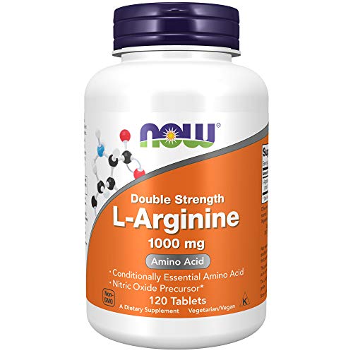 NOW 1000Mg Doble Fuerza L-Arginina 120 Tabletas 240 g NOW 1000Mg Doble Fuerza L-Arginina 120 Tabletas 240 g