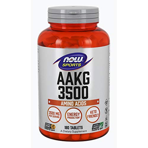 Now Foods AAKG 3500 Standard - 180 Cápsulas Now Foods AAKG 3500 Standard - 180 Cápsulas