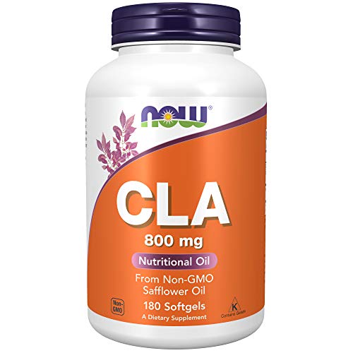 Now Foods, CLA, 800 mg, 180 cápsulas.