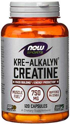 Now Foods Kre-Alkalyn creatina 120 caps 120 Unidades 160 g