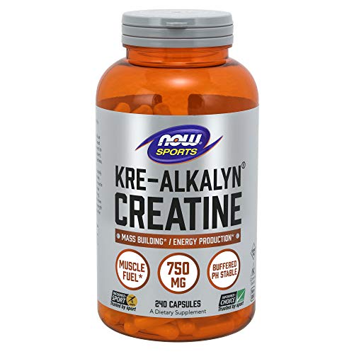 Now Foods Kre-Alkalyn creatina 240 caps 240 Unidades 280 g