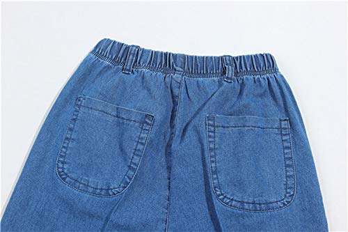 N\P Jeans Mujer Primavera Otoño Gran Tamaño Recta Madre Casual Elástica Pantalones de Mezclilla N\P Jeans Mujer Primavera Otoño Gran Tamaño Recta Madre Casual Elástica Pantalones de Mezclilla