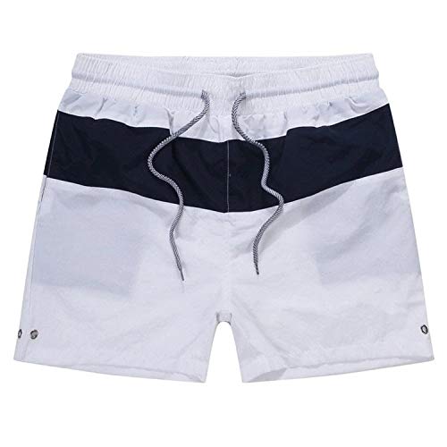 N\P Pantalones Cortos De Verano Casual Pantalones De Cuarto De Velocidad Seca Pantalones De Playa Correr Color De Contraste De Los Hombres Pantalones