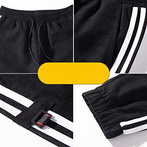 N\P Para hombre de la moda de los pantalones de los pantalones de los hombres de rayas lápiz pantalones de longitud completa pantalones grandes bolsillos planos pantalones N\P Para hombre de la moda de los pantalones de los pantalones de los hombres de rayas lápiz pantalones de longitud completa pantalones grandes bolsillos planos pantalones