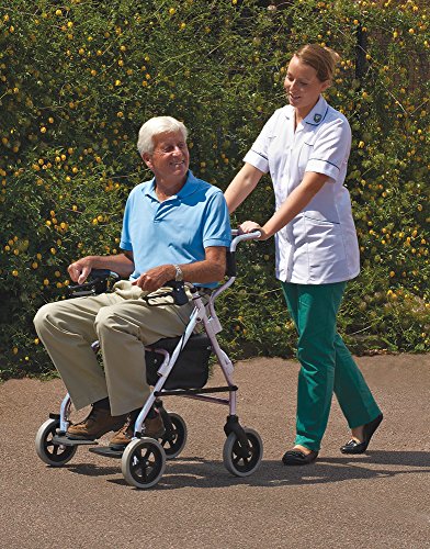 NRS Healthcare M58203 - Silla-andador 2 en 1 NRS Healthcare M58203 - Silla-andador 2 en 1