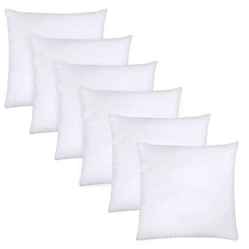n/s Relleno de Cojin Fibra siliconada Gran Densidad Juego de 6 Unidades 45 X 45CM, Relleno de Cojin Super Suave Mullido (Relleno Cojín, 45 X 45 CM) n/s Relleno de Cojin Fibra siliconada Gran Densidad Juego de 6 Unidades 45 X 45CM, Relleno de Cojin Super Suave Mullido (Relleno Cojín, 45 X 45 CM)