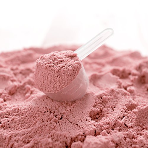 nu3 Performance Whey Protein - 1 kg de suero en polvo sabor fresa con 74.1% de proteína - Con aminoácidos BCAAs + proteína aislada isolate - Batido proteico para ganar masa - Altamente soluble