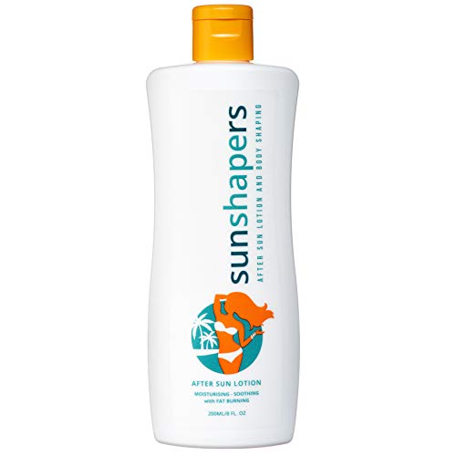 NUEVA Crema Hidratante Para Después del Sol Quema Grasas - SUNSHAPERS | La primera linea solar con acción de pérdida de peso termogénica | Anti celulítica | 200ml