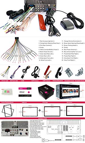 [Nuevo] ATOTO A6 Pro A6Y2721PRB Navegación para Audio/Video de automóvil con Doble DIN Android- 2 x Bluetooth con aptX - Teléfono de Carga/Ultra preamplificador -Autoradio, WiFi, Soporte 256G SD