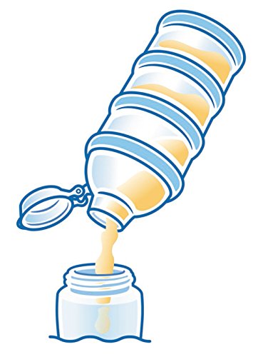 NUK 10256328 - Dosificador de leche en polvo (3 compartimentos, sin BPA), morado y blanco translĂșcido NUK 10256328 - Dosificador de leche en polvo (3 compartimentos, sin BPA), morado y blanco translĂșcido