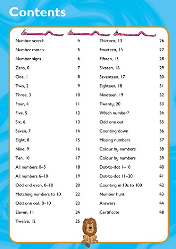 Numbers Bumper Book Ages 3-5: Reception Maths Home Learning and School Resources from the Publisher of Revision Practice Guides, Workbooks, and Activities. (Collins Easy Learning Preschool)