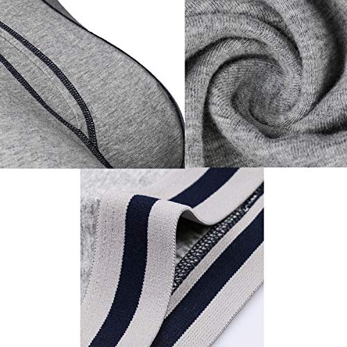 Nuofengkudu Hombre 4 Pack Bóxers Ajustados Largo Calzoncillos Bulge Ropa Interior Suave Elástico Compresión Shorts Underwear Mutande Hipster Tallas Grandes Nero/BLU/Grau/Rosso XXXXL Nuofengkudu Hombre 4 Pack Bóxers Ajustados Largo Calzoncillos Bulge Ropa Interior Suave Elástico Compresión Shorts Underwear Mutande Hipster Tallas Grandes Nero/BLU/Grau/Rosso XXXXL
