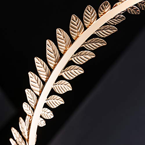 NUOLUX Corona Nupcial Dorada del Pelo de La Corona de La Diosa de La Corona de La Diosa Romana de La Corona DelPelo del Estilo Nupcial NUOLUX Corona Nupcial Dorada del Pelo de La Corona de La Diosa de La Corona de La Diosa Romana de La Corona DelPelo del Estilo Nupcial