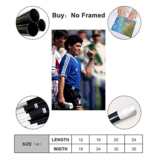 NUOMANAN Placa de madera para pared de Maradona's Rebellious Ball King's Legend Ends Limited (20 x 30 cm), póster de arte para decoración de pared de sala de estar sin marco/enmarcar NUOMANAN Placa de madera para pared de Maradona's Rebellious Ball King's Legend Ends Limited (20 x 30 cm), póster de arte para decoración de pared de sala de estar sin marco/enmarcar
