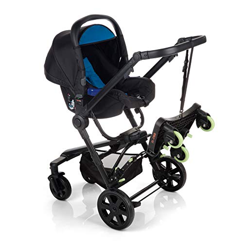 Nurse Board Patín Universal para Sillas de Paseo, para Segundo Niño, Antideslizante, uso desde año y medio hasta 20 kg., Fácil Instalación Nurse Board Patín Universal para Sillas de Paseo, para Segundo Niño, Antideslizante, uso desde año y medio hasta 20 kg., Fácil Instalación