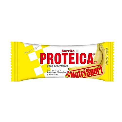 Nutrisport Barrita Proteica Platano Caja 24 Unidades - 1 Unidad Nutrisport Barrita Proteica Platano Caja 24 Unidades - 1 Unidad