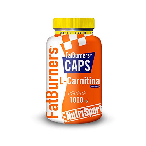 Nutrisport - Fatburner Caps, L-Carnitina, Quemagrasas, 105 cápsulas 1000 g Nutrisport - Fatburner Caps, L-Carnitina, Quemagrasas, 105 cápsulas 1000 g