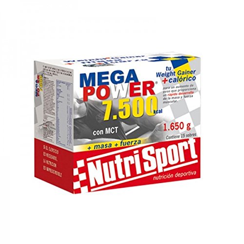 Nutrisport Megapower 7.500 Batido Fresa Caja 15Sbrs. 100 g