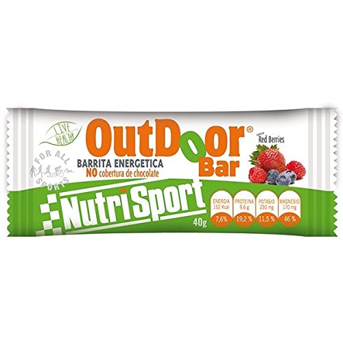 Nutrisport Outdoor Barrita Energética 20 x 40g Frutos Rojos Nutrisport Outdoor Barrita Energética 20 x 40g Frutos Rojos