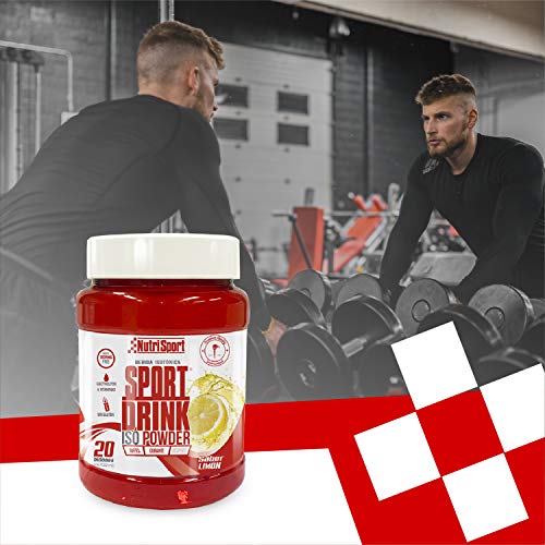 Nutrisport Sport Drink ISO Powder, Bebida Isotónica en Polvo, Hidratos de Carbono, Minerales, Sabor Limón, 1020 g Nutrisport Sport Drink ISO Powder, Bebida Isotónica en Polvo, Hidratos de Carbono, Minerales, Sabor Limón, 1020 g