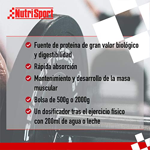 Nutrisport - Whey Gold Protein, Proteínas en Polvo para Batidos, Sabor Yogur Plátano, 2 kg Nutrisport - Whey Gold Protein, Proteínas en Polvo para Batidos, Sabor Yogur Plátano, 2 kg