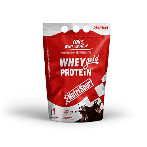 NutriSport Whey Gold Proteina, Suplemento - 500 gr