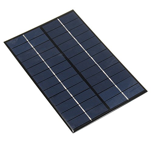 NUZAMAS 4.2 w 12V 350mA Mini Panel Solar módulo Solar Sistema célula Exterior Camping batería Cargador DIY Piezas de 200 mm X 130 mm