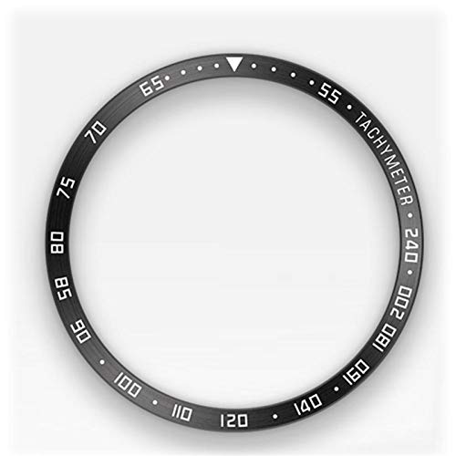 NVFED Para Samsung Galaxy Watch 3 41mm 45mm Anillo de Bisel Estilo PROTECCIĆN DE PROTECCIĆN DE PROTECCIĆN Adhesive ANTILLA DE Acero Inoxidable Bisel (Band Color : Silver, Band Width : 45mm) NVFED Para Samsung Galaxy Watch 3 41mm 45mm Anillo de Bisel Estilo PROTECCIĆN DE PROTECCIĆN DE PROTECCIĆN Adhesive ANTILLA DE Acero Inoxidable Bisel (Band Color : Silver, Band Width : 45mm)