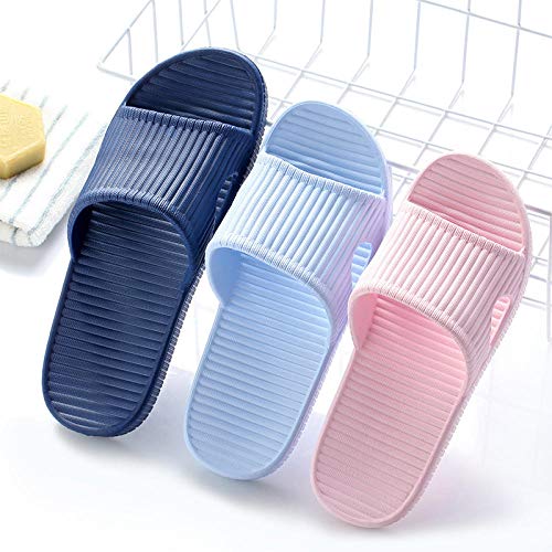 Nwarmsouth Zapatillas de Gimnasio de Suela Blanda, Sandalias de Masaje de Suela Blanda, Zapatillas de baño Antideslizantes, Azul Claro_34-35, Zapatos de Ducha y Playa para la Piscina Nwarmsouth Zapatillas de Gimnasio de Suela Blanda, Sandalias de Masaje de Suela Blanda, Zapatillas de baño Antideslizantes, Azul Claro_34-35, Zapatos de Ducha y Playa para la Piscina