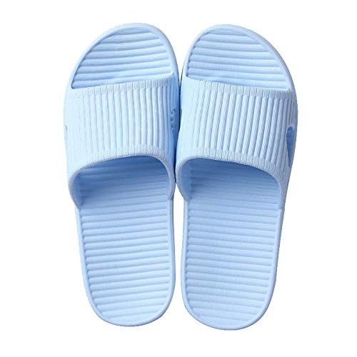 Nwarmsouth Zapatillas de Gimnasio de Suela Blanda, Sandalias de Masaje de Suela Blanda, Zapatillas de baño Antideslizantes, Azul Claro_34-35, Zapatos de Ducha y Playa para la Piscina Nwarmsouth Zapatillas de Gimnasio de Suela Blanda, Sandalias de Masaje de Suela Blanda, Zapatillas de baño Antideslizantes, Azul Claro_34-35, Zapatos de Ducha y Playa para la Piscina