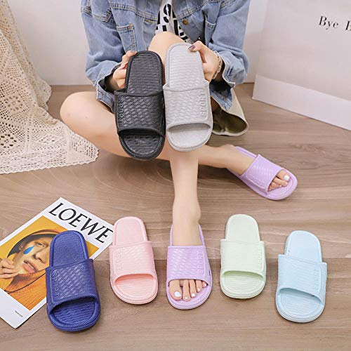 Nwarmsouth Zapatillas de Gimnasio de Suela Blanda, Zapatillas de baño para el baño, Sandalias Antideslizantes para el hogar-4 Dark Blue_38-39, Zapatos de Ducha y Playa para la Piscina Nwarmsouth Zapatillas de Gimnasio de Suela Blanda, Zapatillas de baño para el baño, Sandalias Antideslizantes para el hogar-4 Dark Blue_38-39, Zapatos de Ducha y Playa para la Piscina