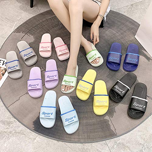 Nwarmsouth Zapatillas de Gimnasio de Suela Blanda, Zapatillas de baño para el baño, Sandalias Antideslizantes para el hogar-4 Dark Blue_38-39, Zapatos de Ducha y Playa para la Piscina Nwarmsouth Zapatillas de Gimnasio de Suela Blanda, Zapatillas de baño para el baño, Sandalias Antideslizantes para el hogar-4 Dark Blue_38-39, Zapatos de Ducha y Playa para la Piscina