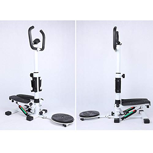 NXLWXN Paso Hidráulico para Deportes En El Hogar Fitness Stepper, Doble Poste Hidráulico De Masaje De Pies Pantalla LCD Reloj Electrónico con Reposabrazos,Blanco NXLWXN Paso Hidráulico para Deportes En El Hogar Fitness Stepper, Doble Poste Hidráulico De Masaje De Pies Pantalla LCD Reloj Electrónico con Reposabrazos,Blanco