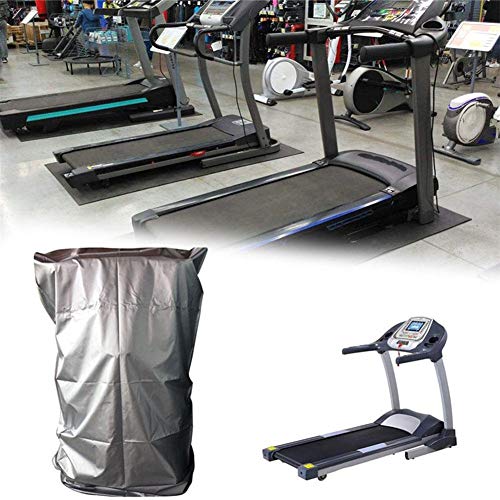 N/Y Cubierta de la Cinta de Correr, a Prueba de Polvo Impermeable Máquina de Correr Cubierta Protectora Servicio Pesado Anti-UV Cardio Traning Equipo de Fitness Cubierta con diseño de Cremallera