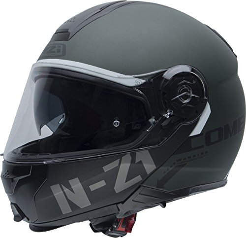 NZI 150299A049L Combi Duo - Casco abatible, Verde (Flydeck Green), Talla L NZI 150299A049L Combi Duo - Casco abatible, Verde (Flydeck Green), Talla L