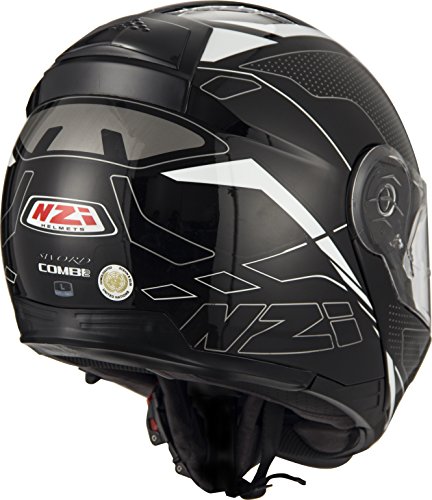 NZI Cascos Modulares, Sword Black&White, Talla L