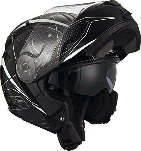 NZI Cascos Modulares, Sword Black&White, Talla M NZI Cascos Modulares, Sword Black&White, Talla M