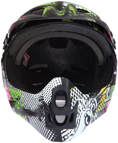 NZI Limar CCRB.11.V7.M Cruiser BMX Save The Quick Casco Bici, Ilustración Grafitera, Talla M