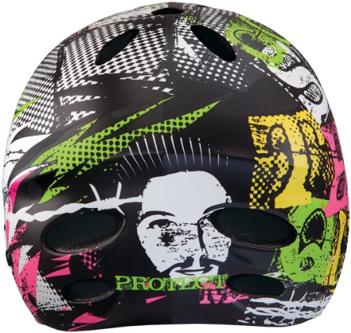 NZI Limar CCRB.11.V7.M Cruiser BMX Save The Quick Casco Bici, Ilustración Grafitera, Talla M