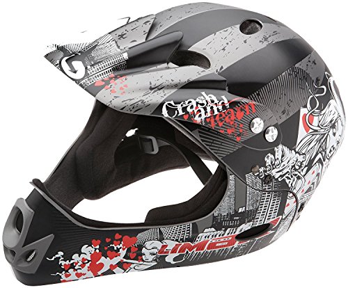 NZI Limar CCRB.11.V7.M Cruiser BMX Save The Quick Casco Bici, Ilustración Grafitera, Talla M