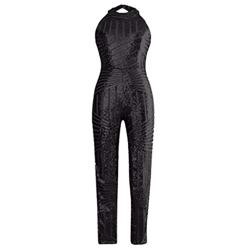 O-Cuello De Las Mujeres con Lentejuelas Fuera del Hombro Mono Sin Mangas Mono Cuello Rojoondo Sin Mangas O-Cuello De Las Mujeres con Lentejuelas Fuera del Hombro Mono Sin Mangas Mono Cuello Rojoondo Sin Mangas