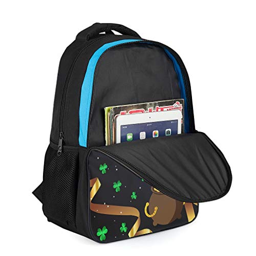 O3XEQ-8 St Patrick's Day City - Mochila de Yoga para Mujer Gris Gris Talla única O3XEQ-8 St Patrick's Day City - Mochila de Yoga para Mujer Gris Gris Talla única
