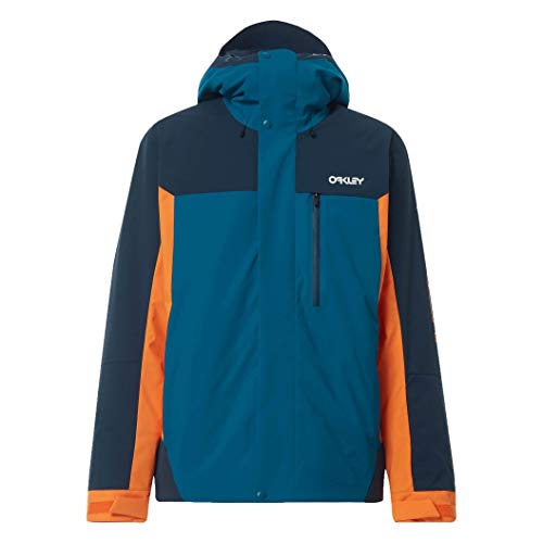 Oakley Men's TNP BZI Jacket, Double Blue, XS Oakley Men's TNP BZI Jacket, Double Blue, XS