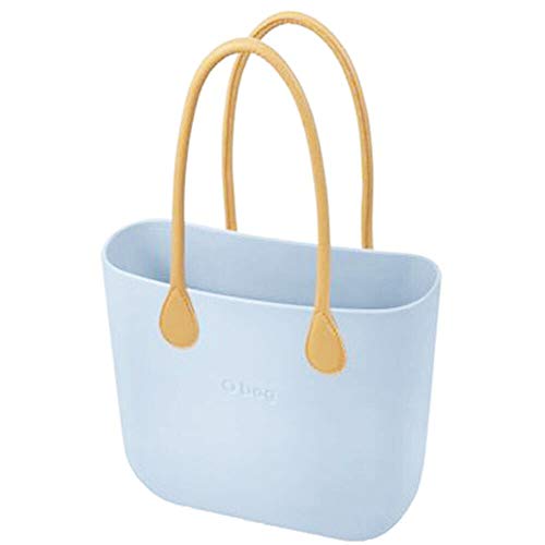 OBAG - Bolso al hombro de Caucho para mujer Azul azul celeste 31x39x14cm OBAG - Bolso al hombro de Caucho para mujer Azul azul celeste 31x39x14cm